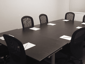 focus group room